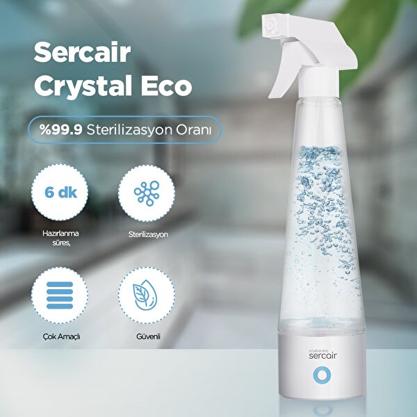 Sercair Crystal Eco Elektrolize Su Üreten Sterilizasyon Spreyi. ürün görseli