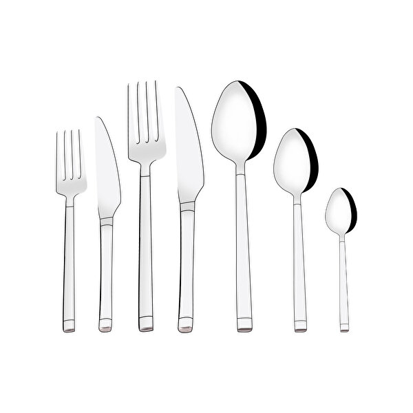 Picture of Serenk Barcelona Stainless Steel Cutlery Set 42 Pieces