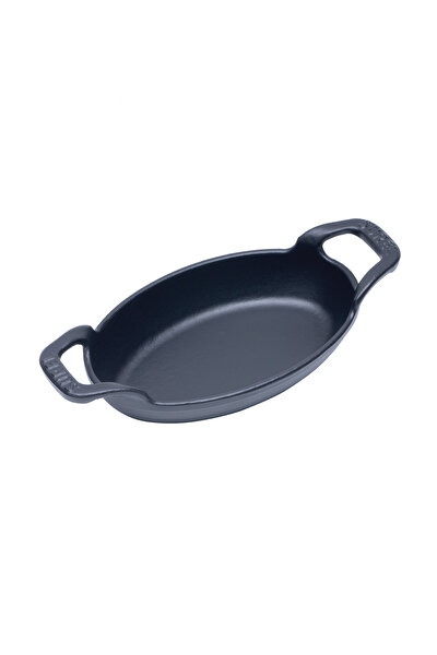 Picture of Sürel Cast iron oval baking dish  9,5X15 cm  black