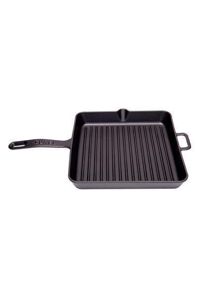 Picture of Sürel Cast iron square grill pan   30X30 cm black