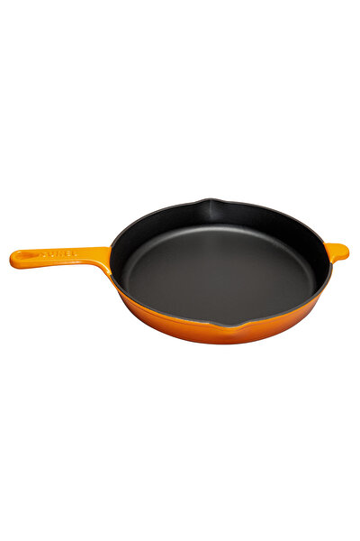 Picture of Sürel Cast iron frying pan  27 cm orange