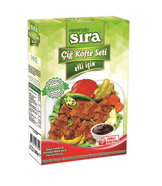 Picture of Sıra Çiğ Köfte Set (With Meat) 500g