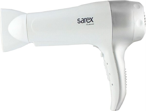 Picture of Sarex SR-4110 Emily Hair Dryer White - Silver
