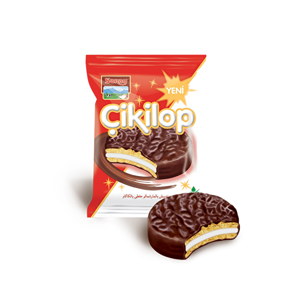 Picture of Çikilop Marshmallow Sandwich Biscuits 18G