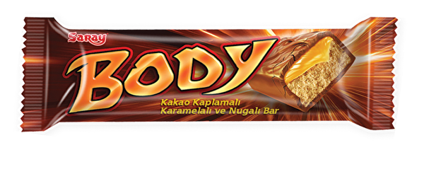Picture of Body Nougat Bar With Caramel 20G