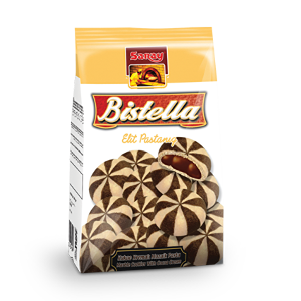 Picture of Bistella Marble Cookies With Cocoa Cream 150G