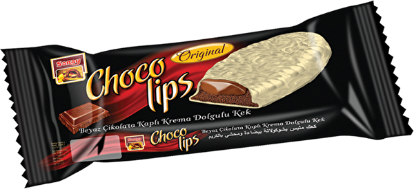 Picture of Chocolips White Chocolate Coated Cake With Cream Filled 35G