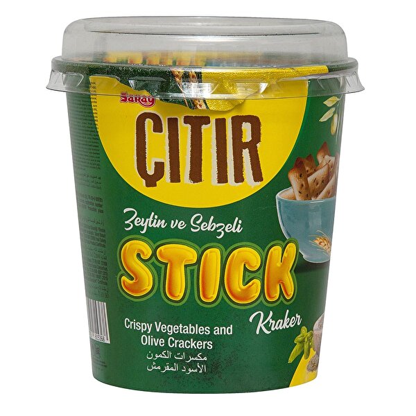 Picture of Çitir Stick Crispy Vegetables And Olive Crackers 60G*18Ad