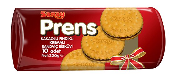 Picture of Saray Sandwich Biscuit With Cocoa And Hazelnut Cream 300G