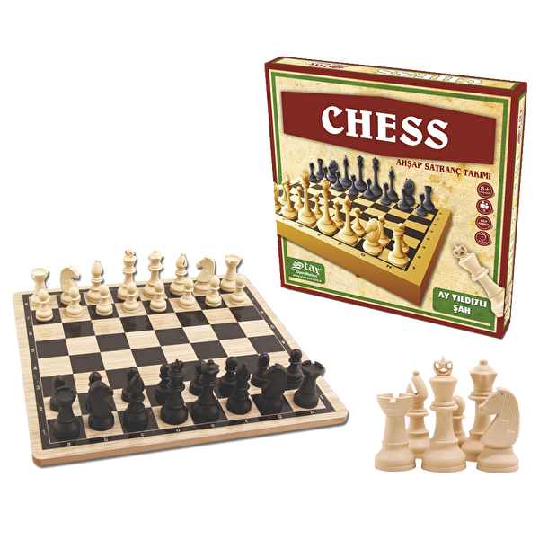 Picture of Star Wooden Chess Set