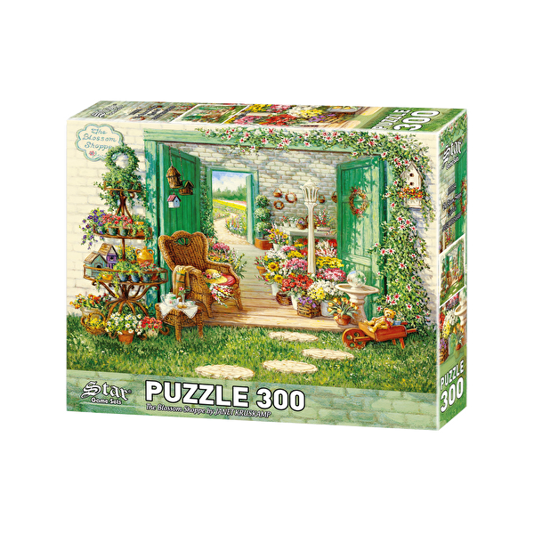 Picture of Star Flower House, 300 Piece Puzzle