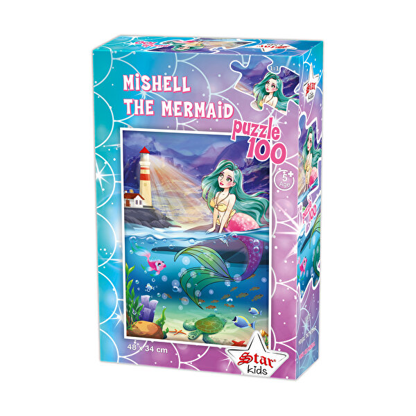 Picture of Star Mermaid Mishell, 100 Piece Puzzle