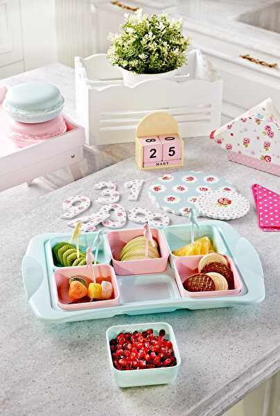 Picture of Sun Plastik Star 6 X Breakfast Set