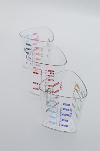 Picture of Sun Plastik Zerre Measure Cup (3pcs) 
