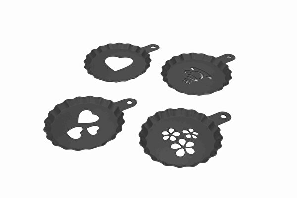 Picture of Sun Plastik Cappuccıno Stencıl Set (4 Pcs/Set)