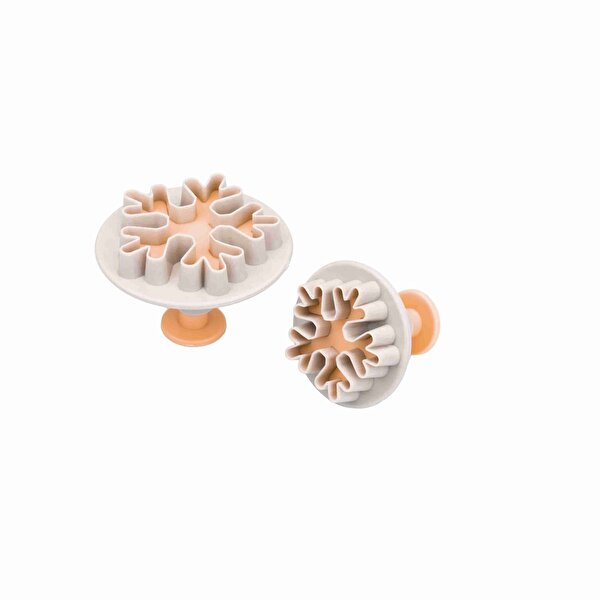 Picture of Sun Plastik Snowflake Plunger Cutter (2 Pcs)