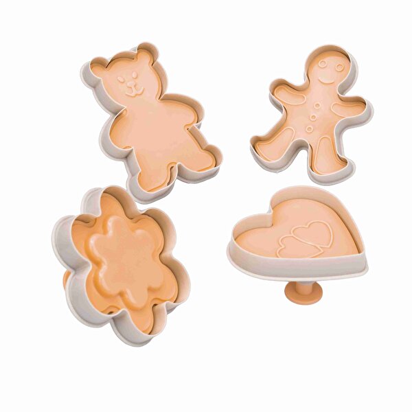 Picture of Sun Plastik Shaped Cutter (2 Pcs, Assorted Shapes)