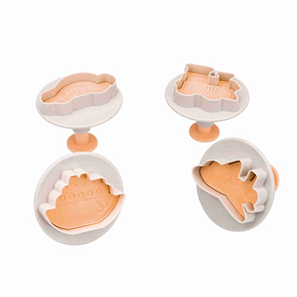 Picture of Sun Plastik Vehıcle Shaped Cutter Mold (4 Pcs)