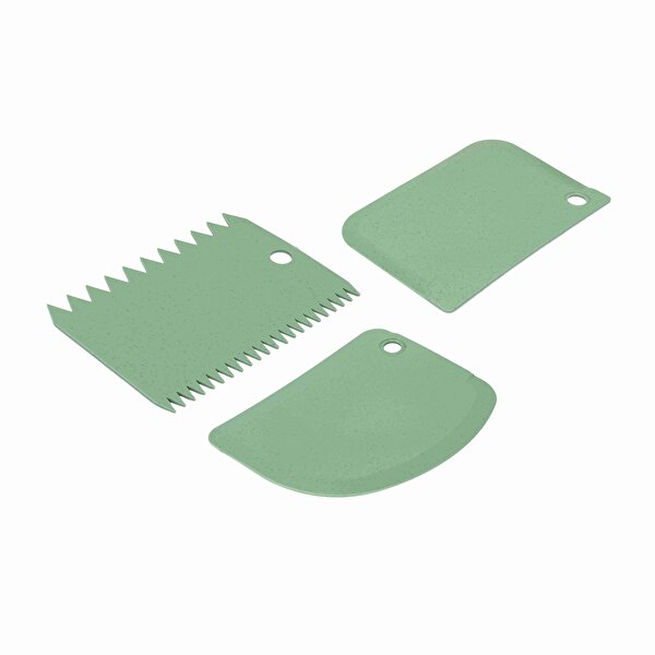 Picture of Sun Plastik 3x Dough Cutter&Scraper&Decarator Set