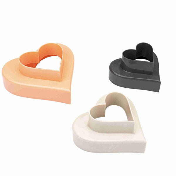 Picture of Sun Plastik Heart Cookıe Cutters (3pcs)