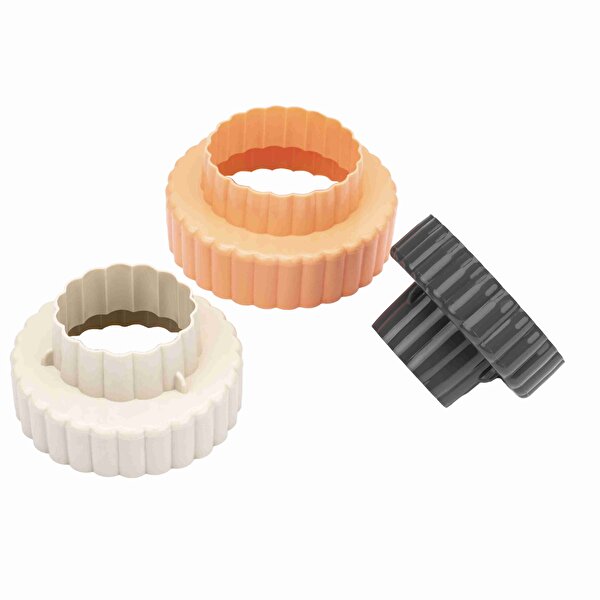 Picture of Sun Plastik Round Cookıe Cutters (3pcs)