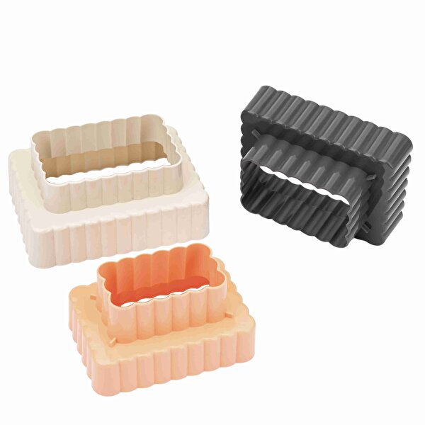 Picture of Sun Plastik Rectangular Cookıe Cutters (3pcs)