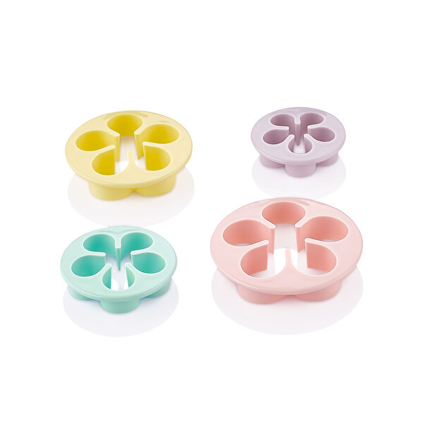 Picture of Sun Plastik Rose Fondant Cutters (4pcs)