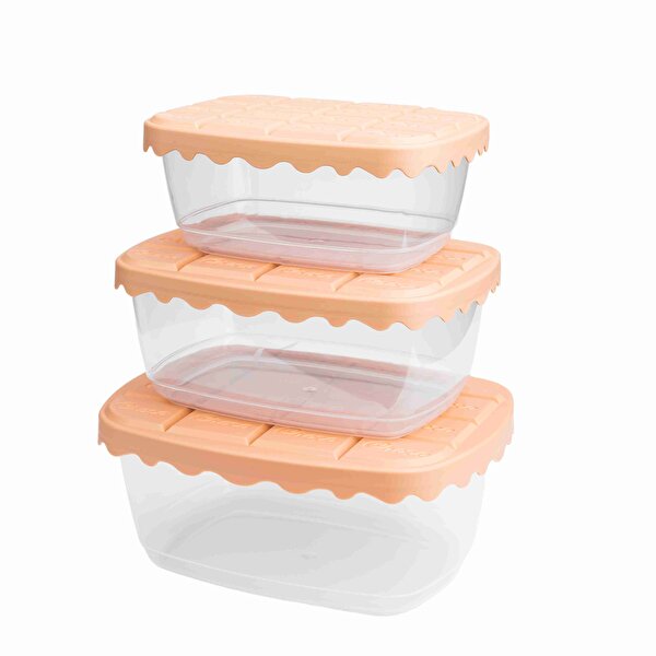 Picture of Sun Plastik Choco Box Set (0,8-1,4-2,0 Lt)
