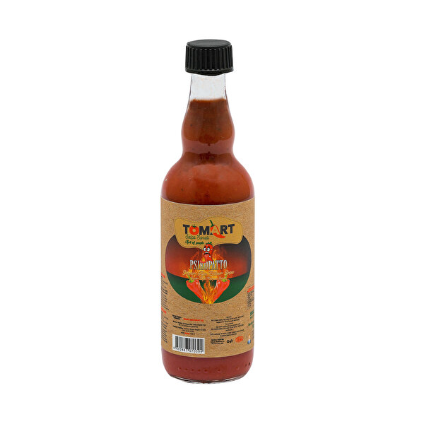 Picture of Tomart Psikopatto Super Hot Pepper Sauce (glass bottle) 280 gr
