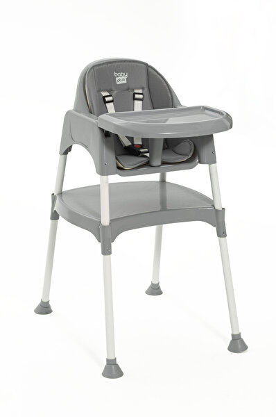 Picture of Tuna Bebek Baby Plus Multi High Chair With Tray - Grey