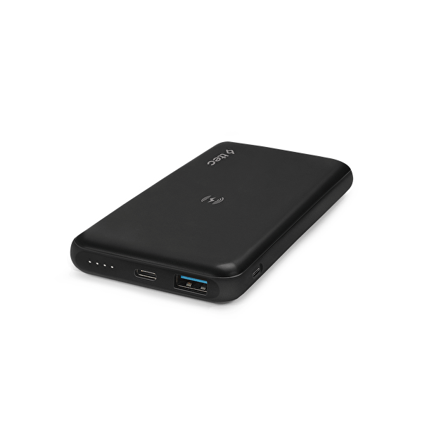 Picture of ttec PowerSlim Pro W QI/PD/QC 3.0 10.000mAh Wireless Universal Mobile Charger , Black
