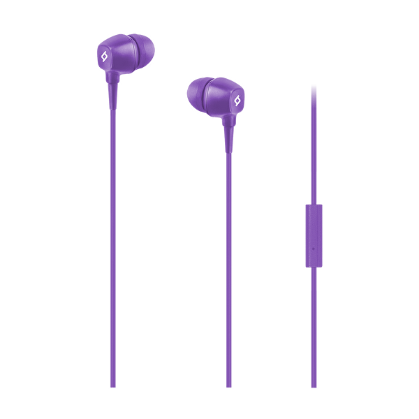 Picture of ttec Pop In-Ear Headphones with Microphone , 3.5mm , Purple