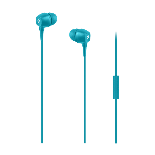 Picture of ttec Pop In-Ear Headphones with Microphone , 3.5mm , Turquoise