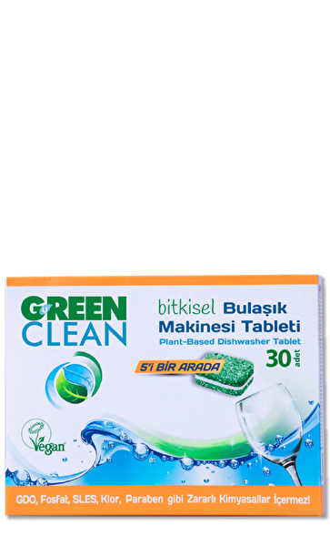 Picture of U Green Clean Dishwasher Tablet -30Pcs  480 G