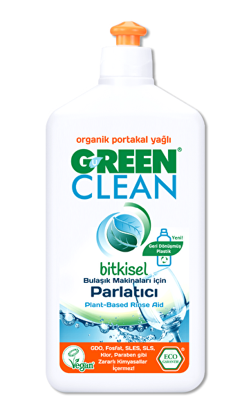 Picture of U Green Clean Rinse Aid 500 Ml Orange