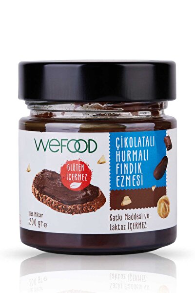 Picture of Wefood Hazelnut Butter With Chocolate And Date - 200 G