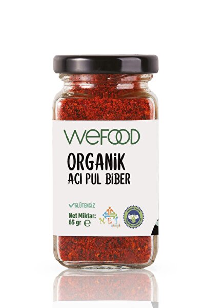 Picture of Wefood Organic Crushed Hot Red Pepper- 65 G