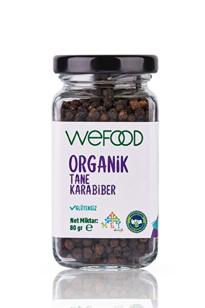 Picture of Wefood Organic Whole Black Pepper - 80 G