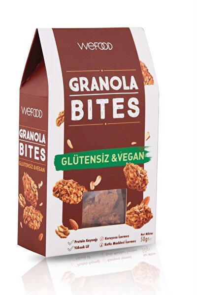 Picture of Wefood Gluten-Free Vegan Ganola Bites - 50 G