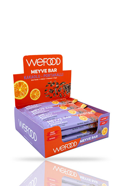 Picture of Wefood Fruit Bar With Cocoa Orange 35 Gr X 12 Pieces