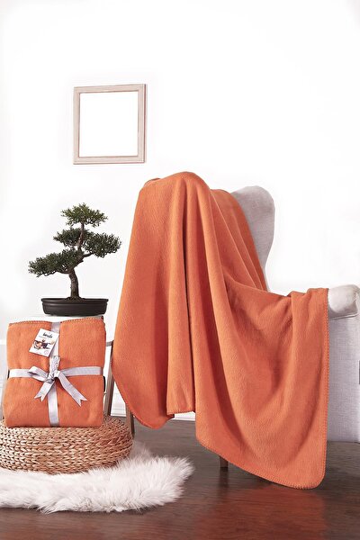 Picture of Dolce Bonita Home Cotton TV Blanket 127X155 Basic Ginger