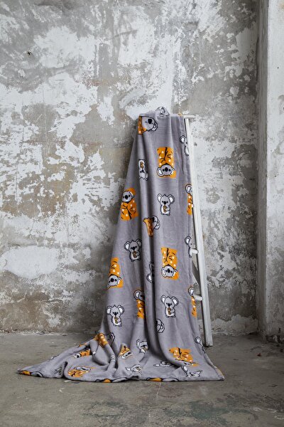 Picture of Dolce Bonita Home Wellsoft Single Blanket Koala Bear Orange