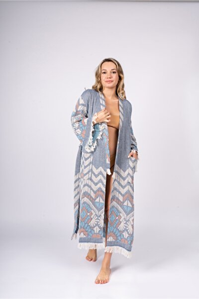 Picture of CHAPUTS Acteon Blue Bathrobe