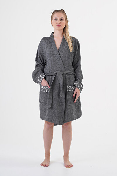 Picture of CHAPUTS Edessa Black Bathrobe