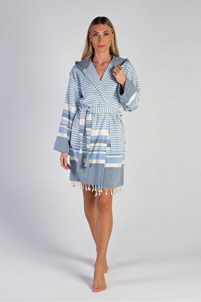 Picture of CHAPUTS Torelia Blue Bathrobe