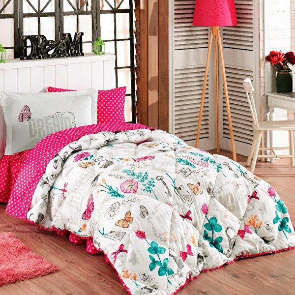 Picture of Hobby Rossella Fuchsia - Poplin Single Sleeping Set
