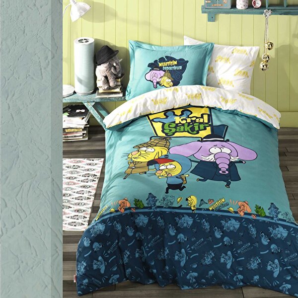 Picture of Hobby Kral Şakir Muhtişim Detectives - Single Licensed Duvet Cover Set