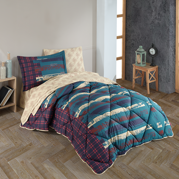 Picture of Hobby Vivaldi Green - Poplin Single Sleeping Set