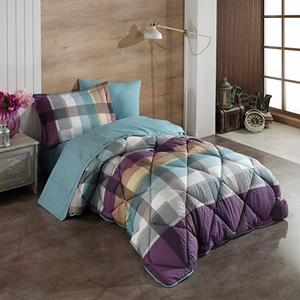 Picture of Hobby Virginia Claret Red - Poplin Single Sleeping Set