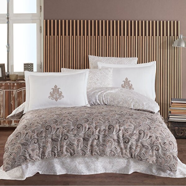 Picture of Hobby Mirabel Brown - Double Satin Duvet Cover Set